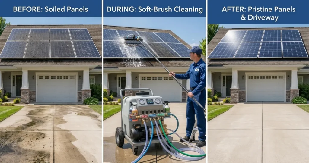 Do Dirty Solar Panels Produce Less Energy? A Homeowner's Guide to Solar Panel Cleaning