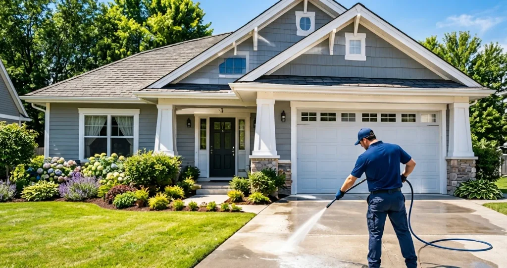 exterior cleaning service