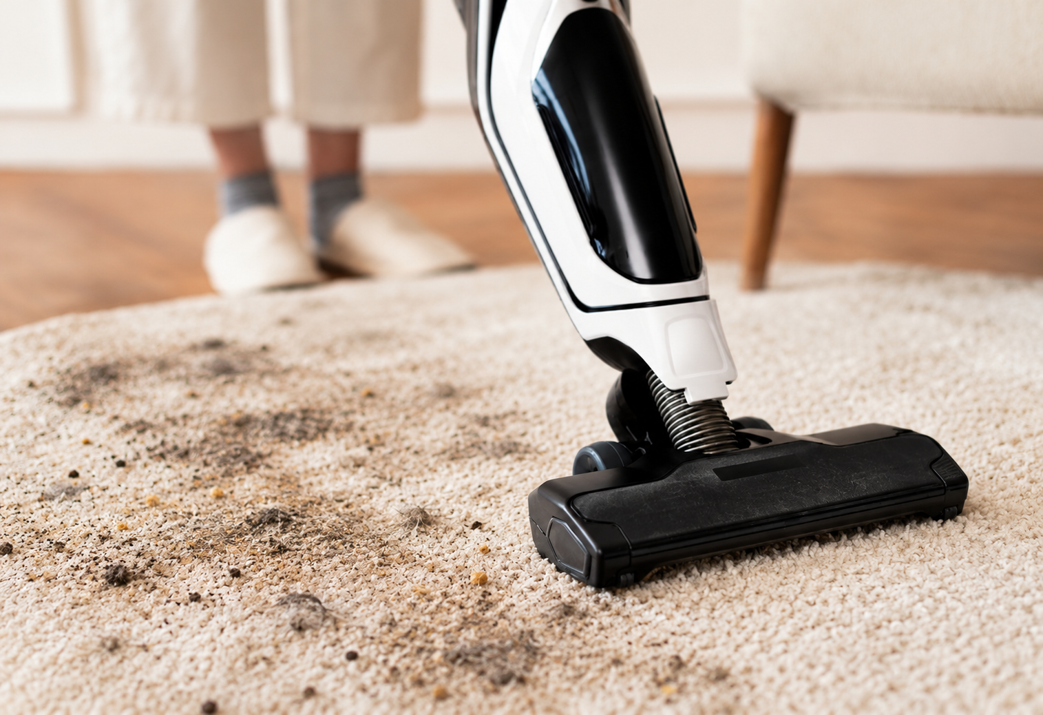 Before-and-After Carpet Cleaning Before-and-After Carpet Cleaning